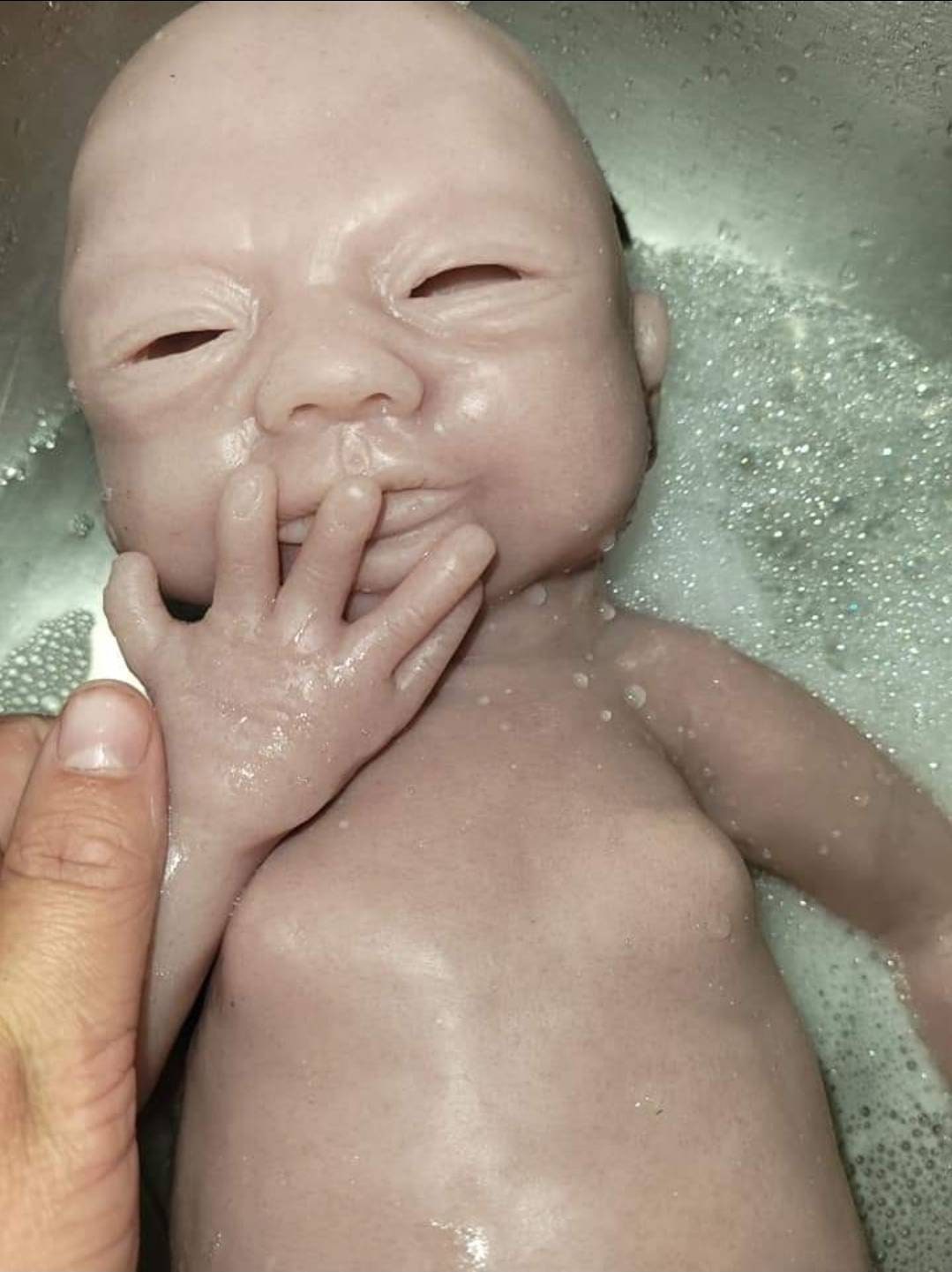 Full Body Silicone Baby Boy Blank or painted