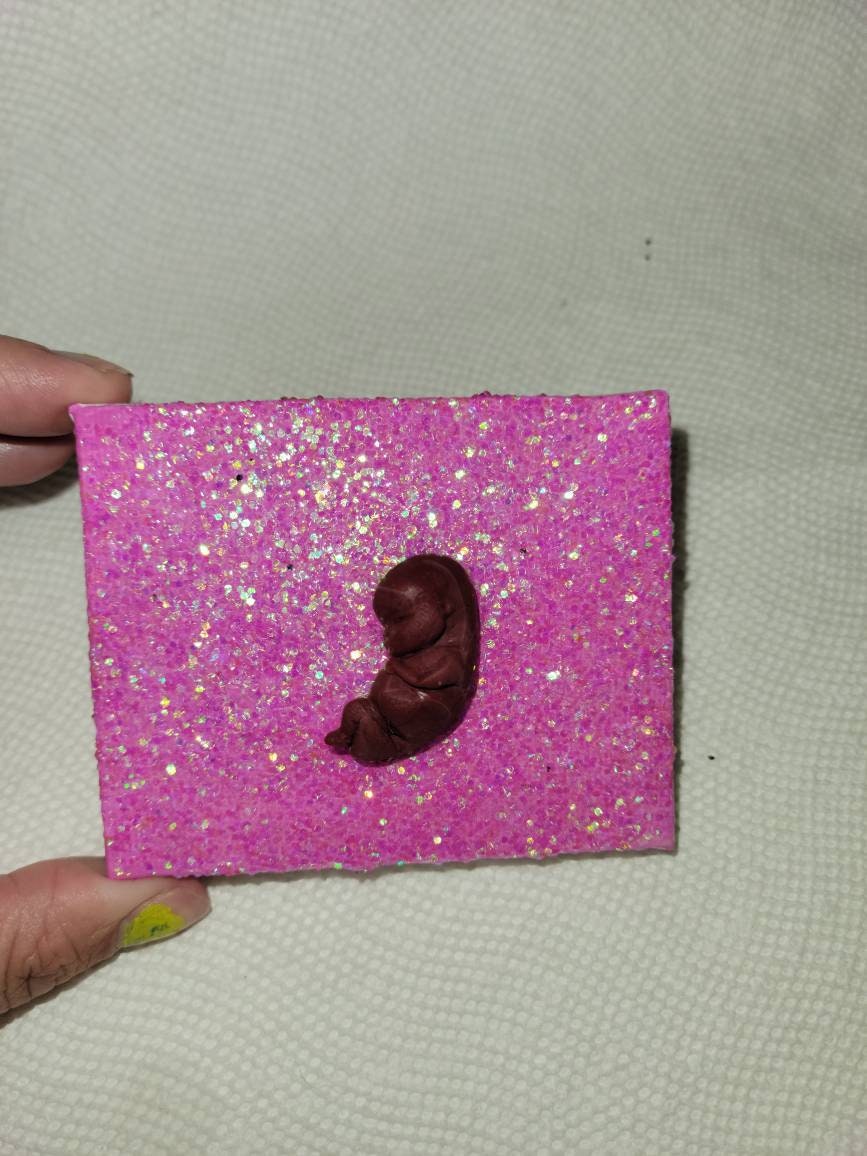 Remembrance Keepsake-handcrafted memorial art peice, custom silicone or resin memory keepsake made to honor loved one