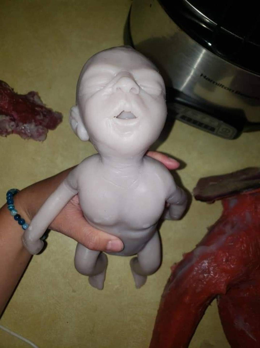 Full body silicone baby preemie 13" josie
