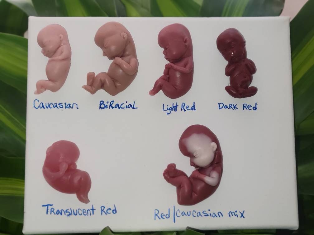 15 week memorial fetus silicone baby