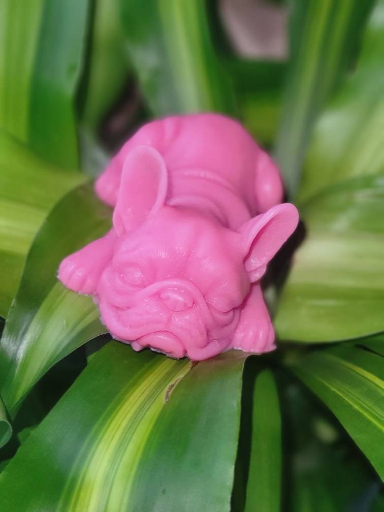 silicone mini puppy dog frenchie