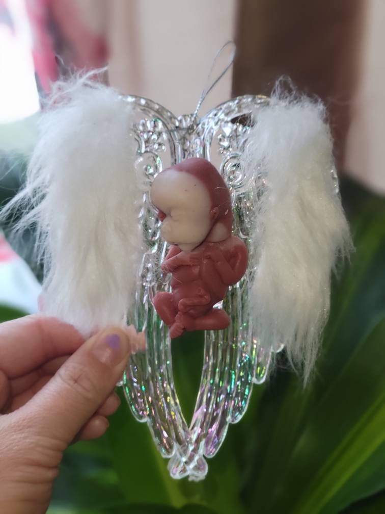 Remembrance Keepsake-handcrafted memorial art peice, custom silicone or resin memory keepsake made to honor loved one