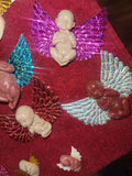 Remembrance Keepsake-handcrafted memorial art peice, custom silicone or resin memory keepsake made to honor loved one