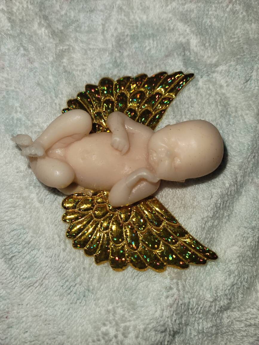 Remembrance Keepsake-handcrafted memorial art peice, custom silicone or resin memory keepsake made to honor loved one