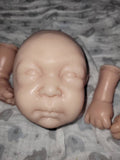 silicone art doll HEAD limbs or full body