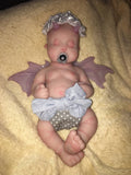Full body silicone baby changaling 12" preemie cute