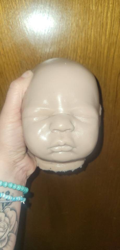 silicone art doll HEAD limbs or full body