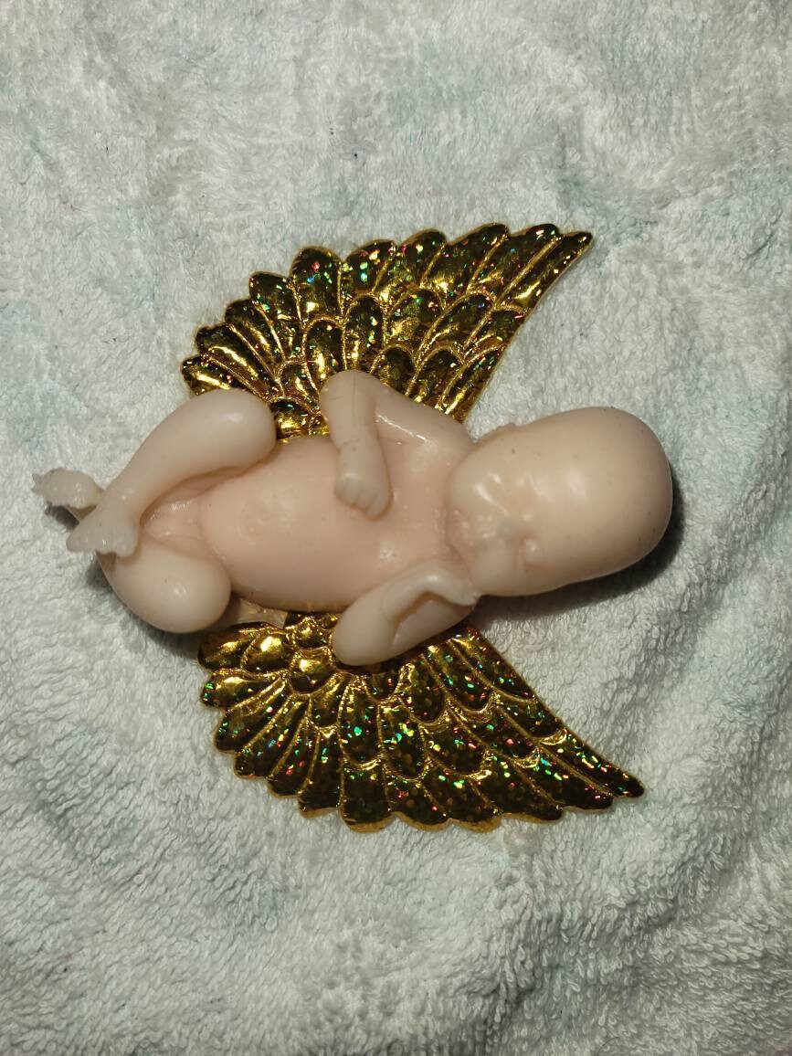 Remembrance Keepsake-handcrafted memorial art peice, custom silicone or resin memory keepsake made to honor loved one