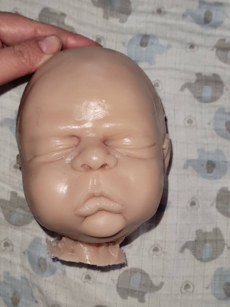 silicone art doll HEAD limbs or full body