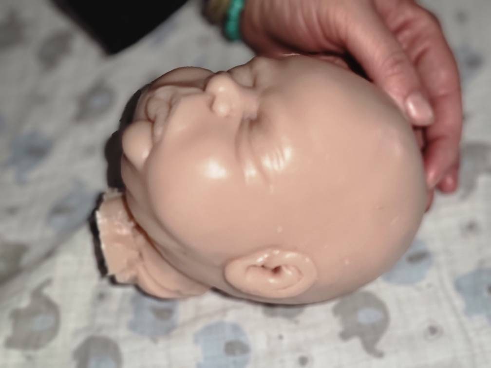 silicone art doll HEAD limbs or full body