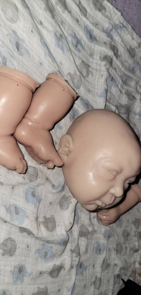 silicone art doll HEAD limbs or full body