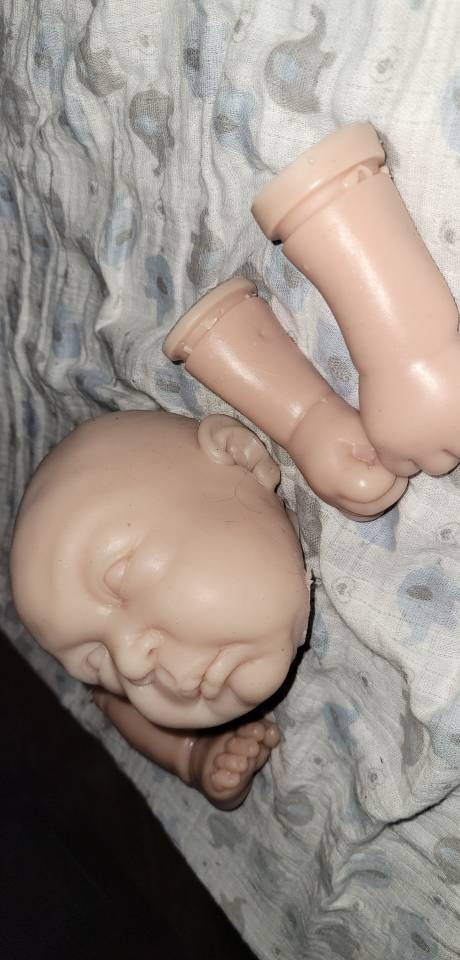 silicone art doll HEAD limbs or full body