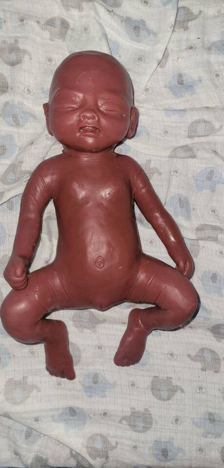 Remembrance Keepsake-handcrafted memorial art peice, custom silicone or resin memory keepsake made to honor loved one