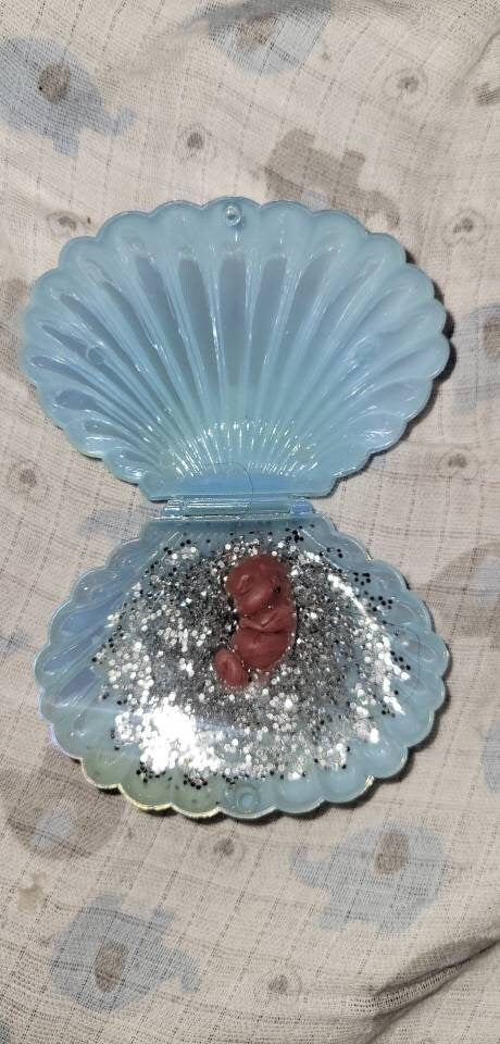Remembrance Keepsake-handcrafted memorial art peice, custom silicone or resin memory keepsake made to honor loved one