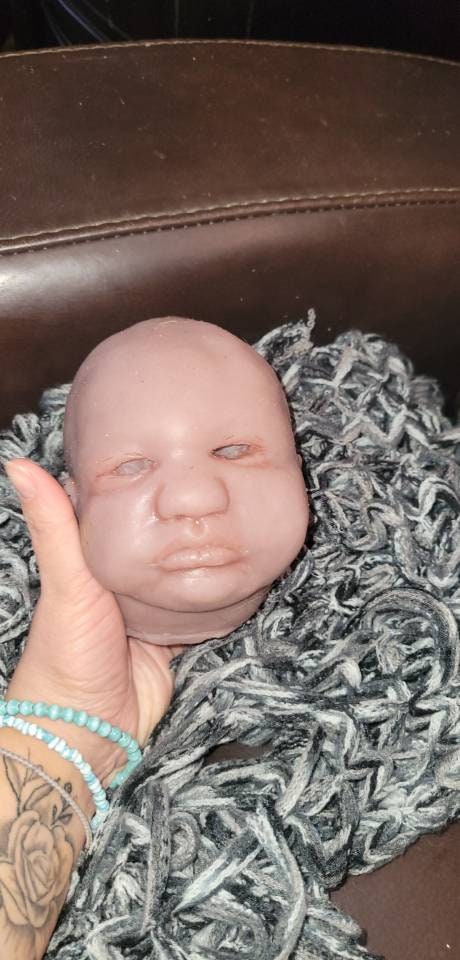 silicone art doll HEAD limbs or full body