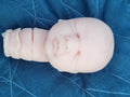 Silicone baby head for 11" cuddle body