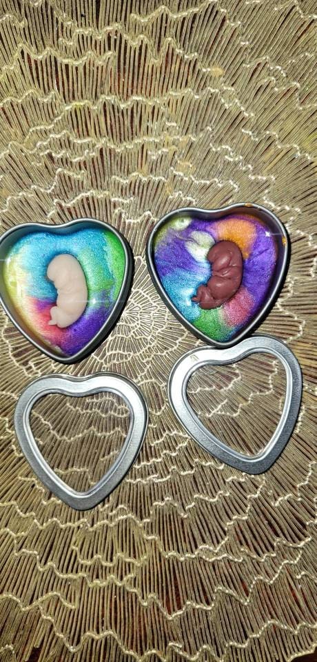 Remembrance Keepsake-handcrafted memorial art peice, custom silicone or resin memory keepsake made to honor loved one