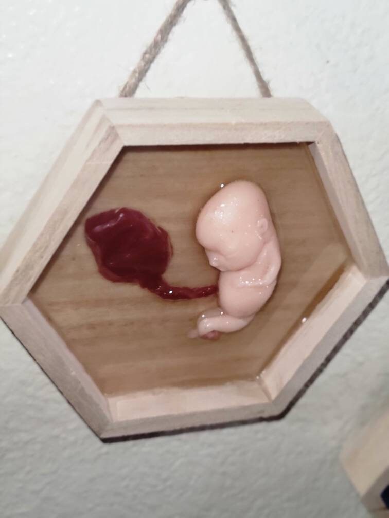 Remembrance Keepsake-handcrafted memorial art peice, custom silicone or resin memory keepsake made to honor loved one
