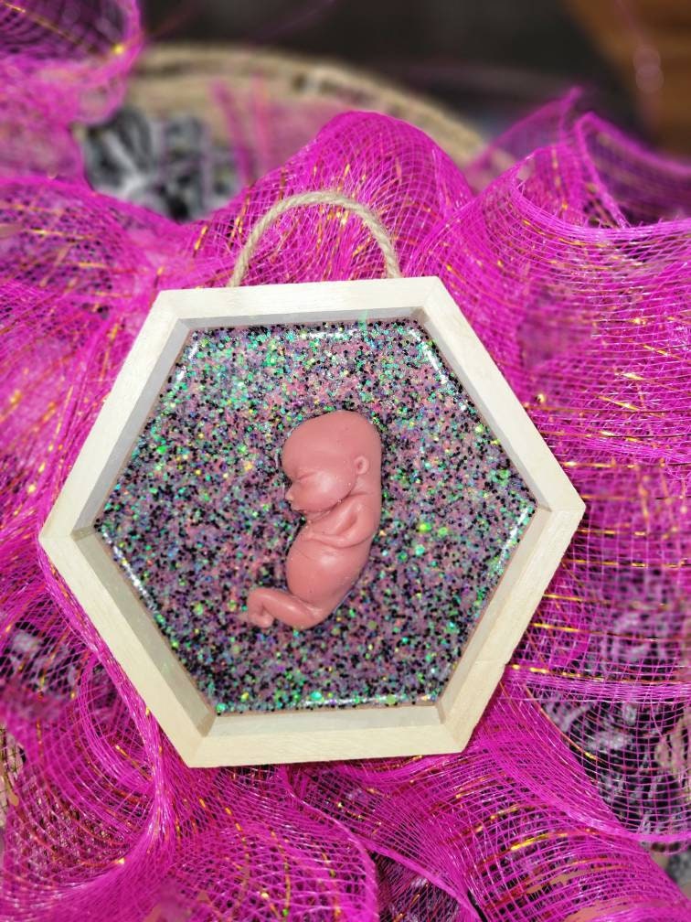 Remembrance Keepsake-handcrafted memorial art peice, custom silicone or resin memory keepsake made to honor loved one