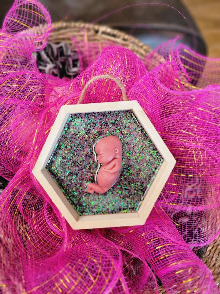 Remembrance Keepsake-handcrafted memorial art peice, custom silicone or resin memory keepsake made to honor loved one