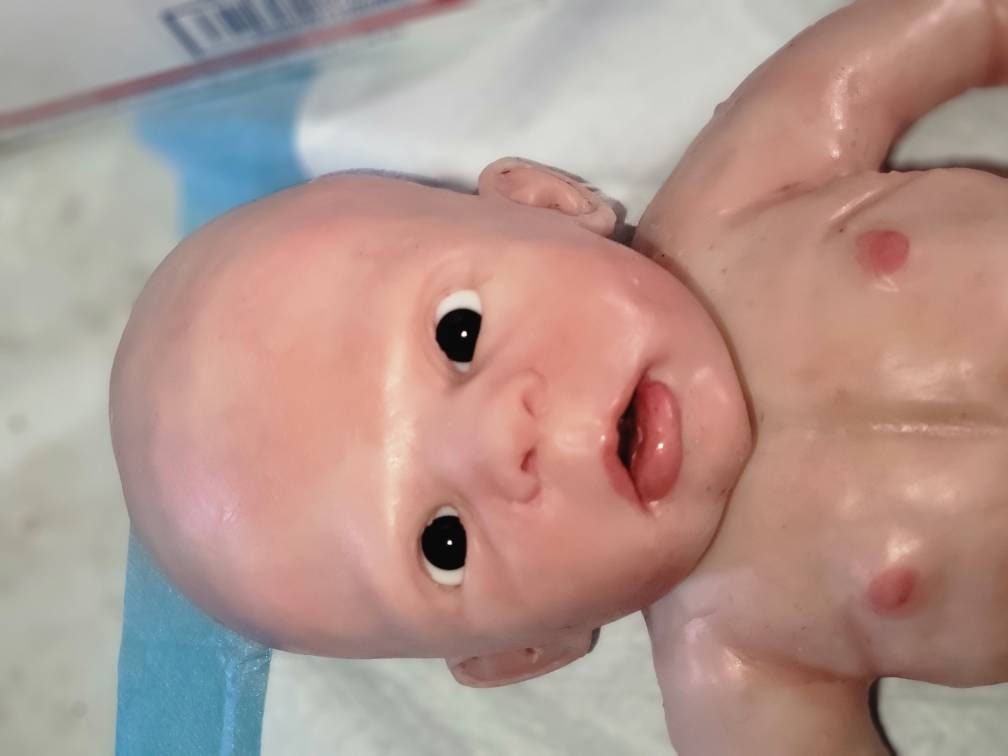 silicone art doll HEAD limbs or full body