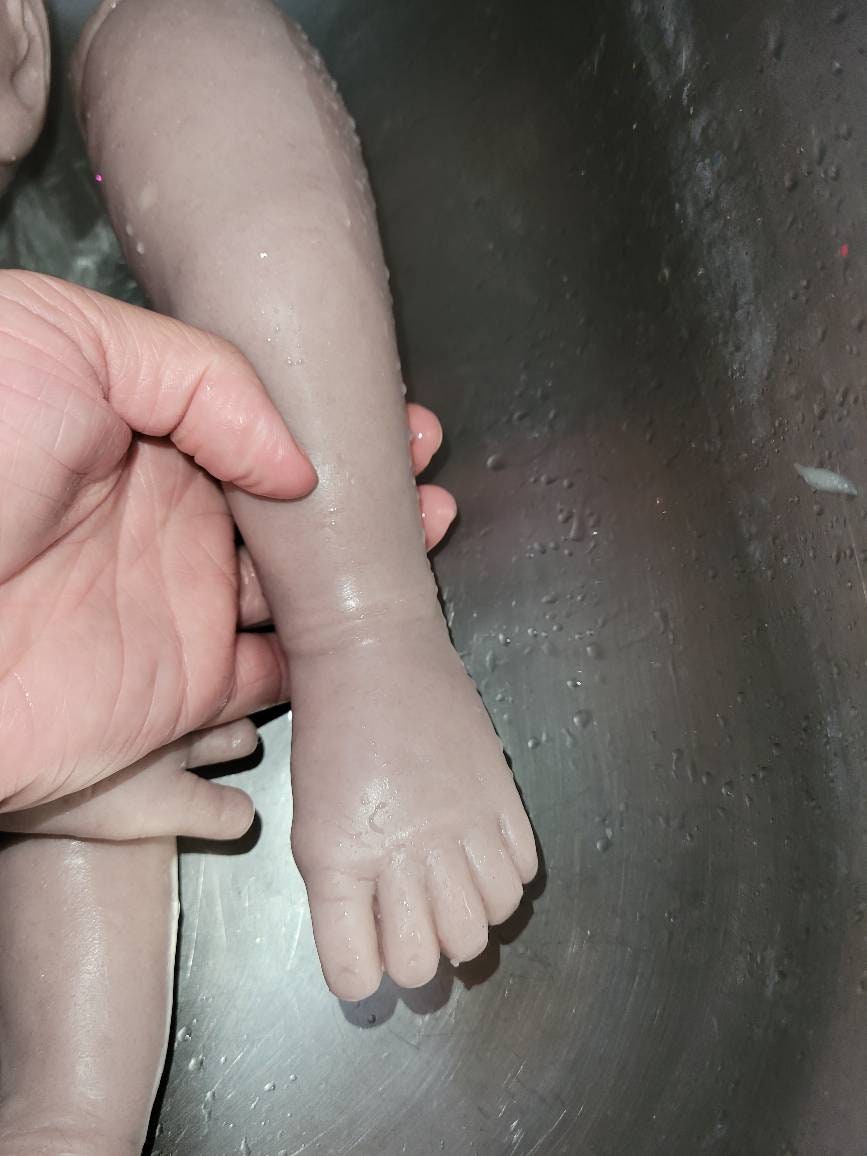 silicone art doll HEAD limbs or full body