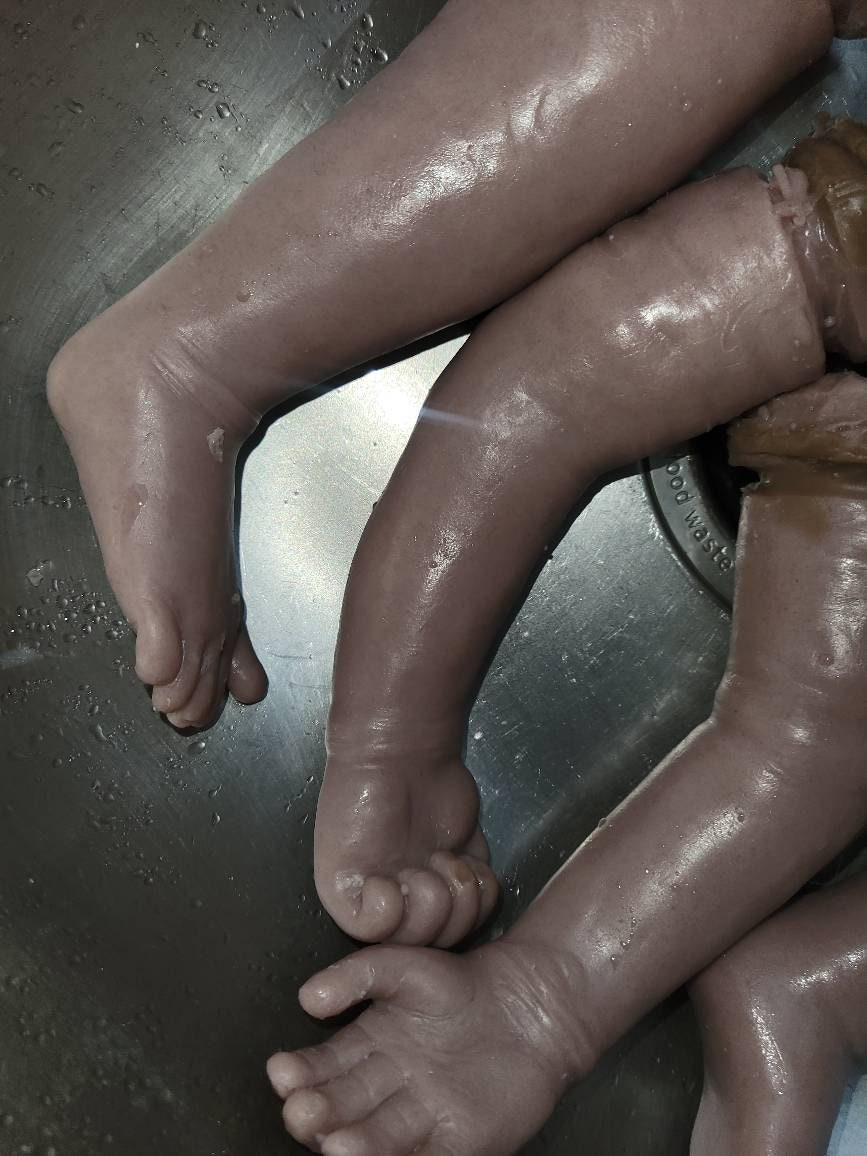 silicone art doll HEAD limbs or full body