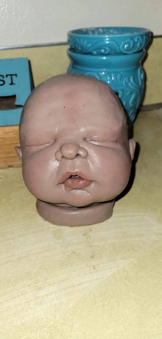 silicone art doll HEAD limbs or full body