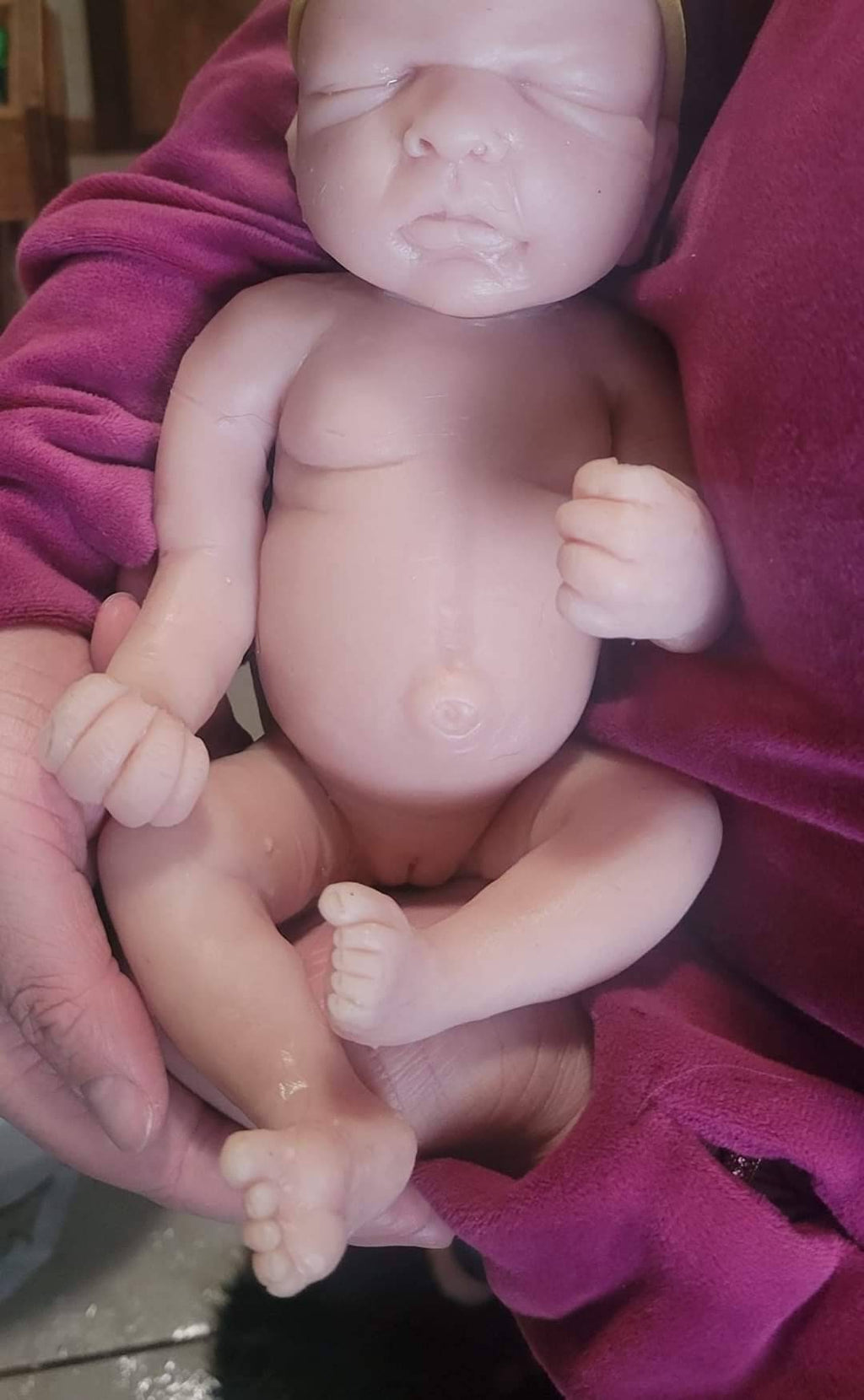 Full Body silicone baby "Bailey" sleeping beauty boy or girl