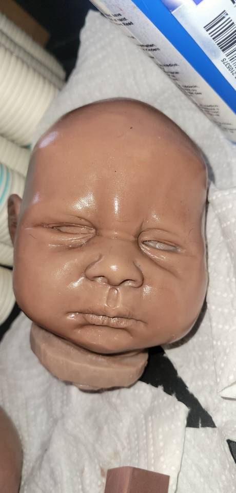 silicone art doll HEAD limbs or full body
