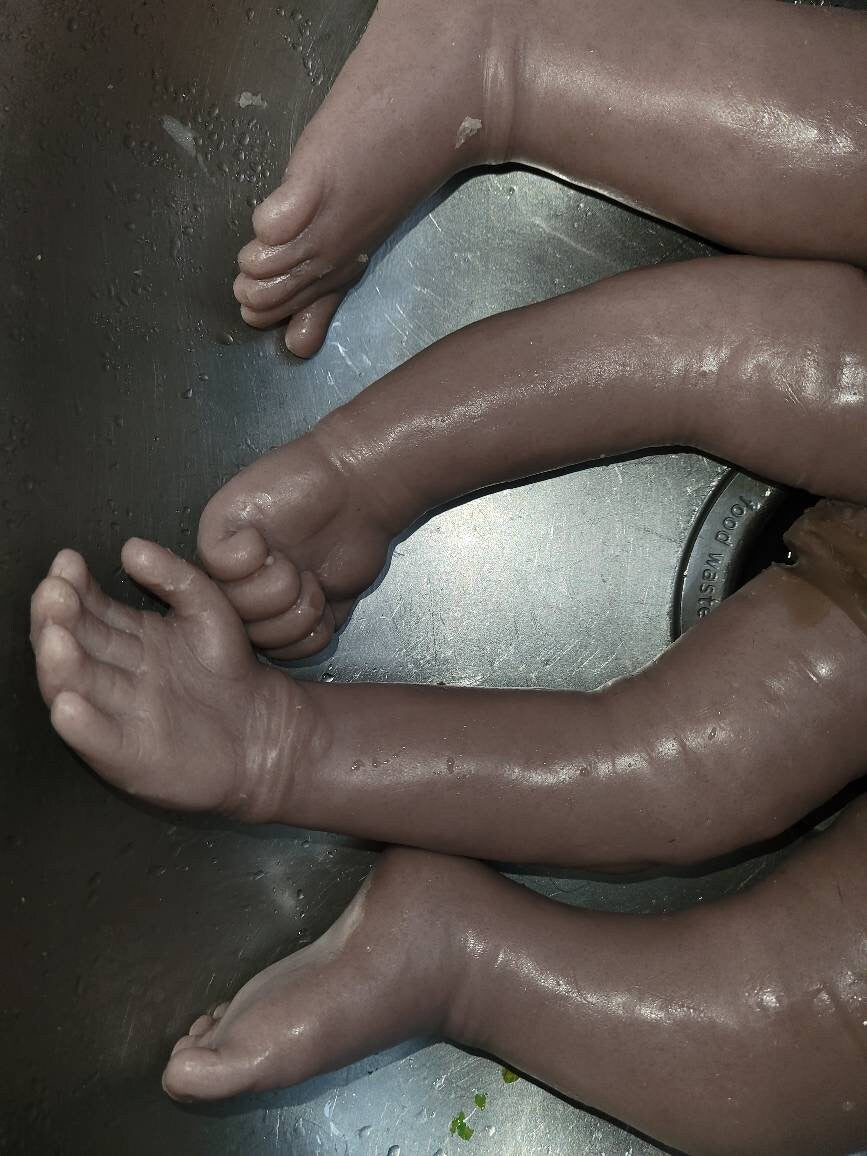 silicone art doll HEAD limbs or full body