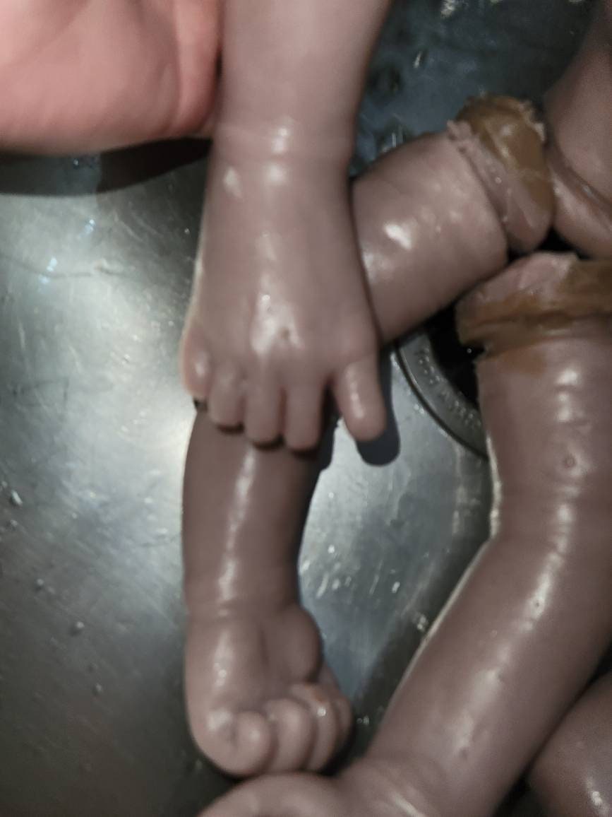 silicone art doll HEAD limbs or full body