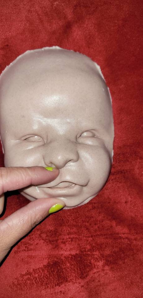 silicone art doll HEAD limbs or full body