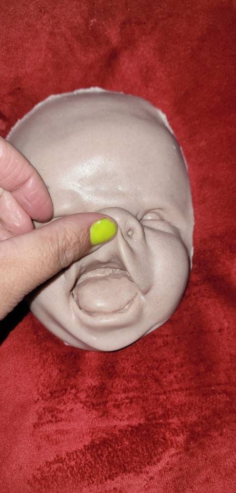 silicone art doll HEAD limbs or full body
