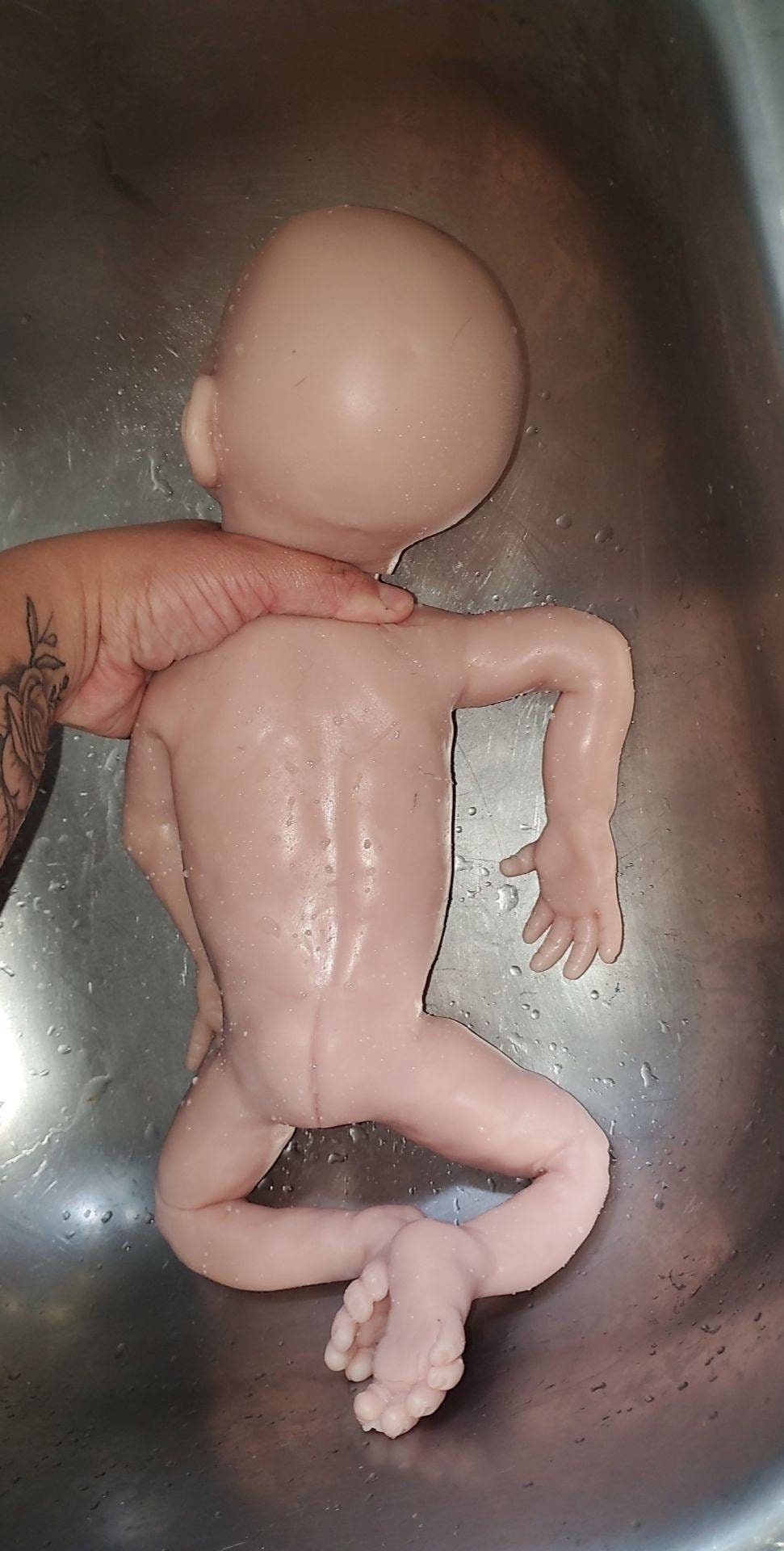 Full Body Silicone Baby trista 17" preemie