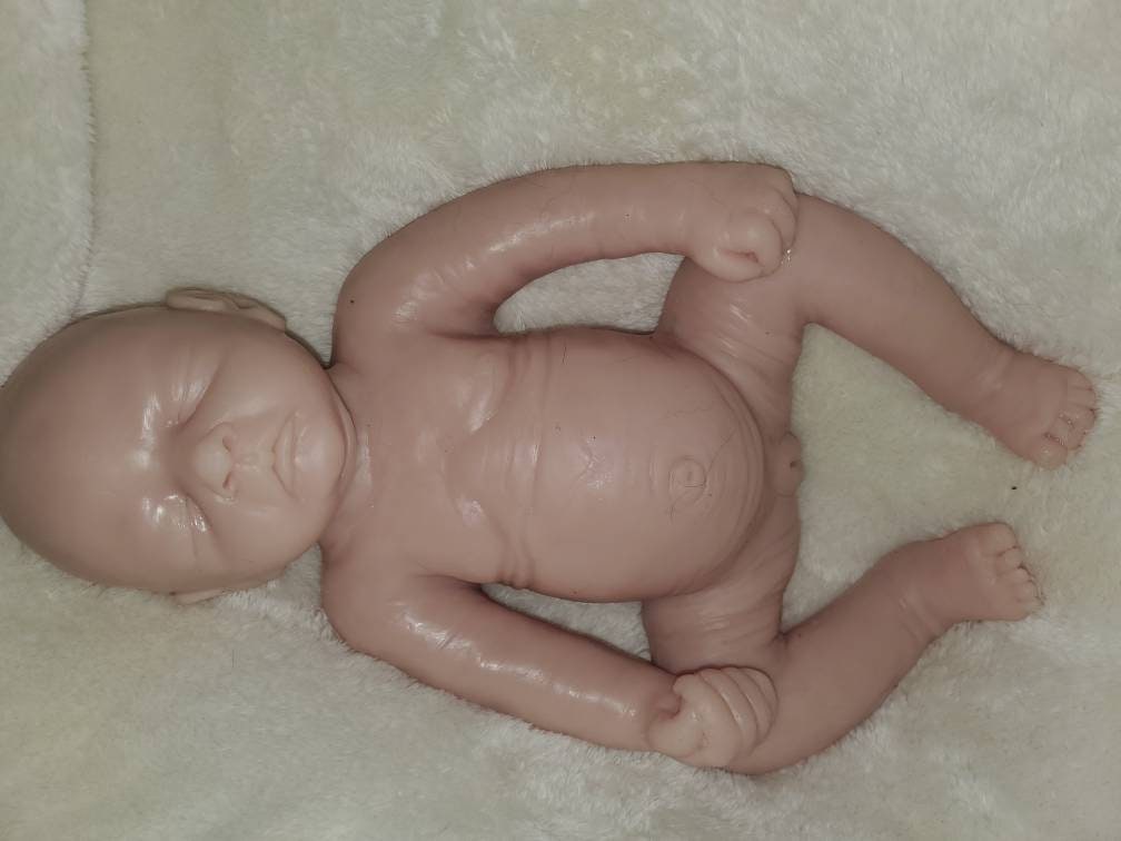 Full Body Silicone Baby Girl 18" chassie