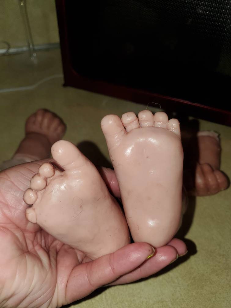 silicone art doll HEAD limbs or full body