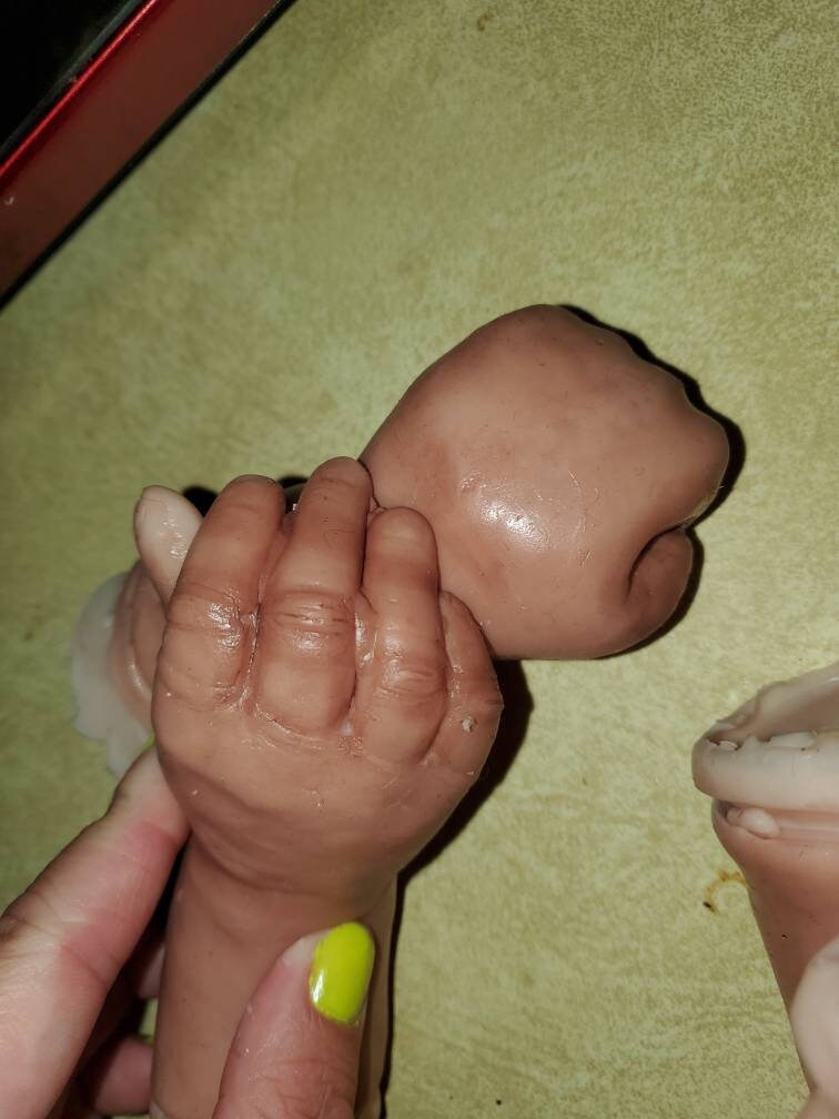 silicone art doll HEAD limbs or full body