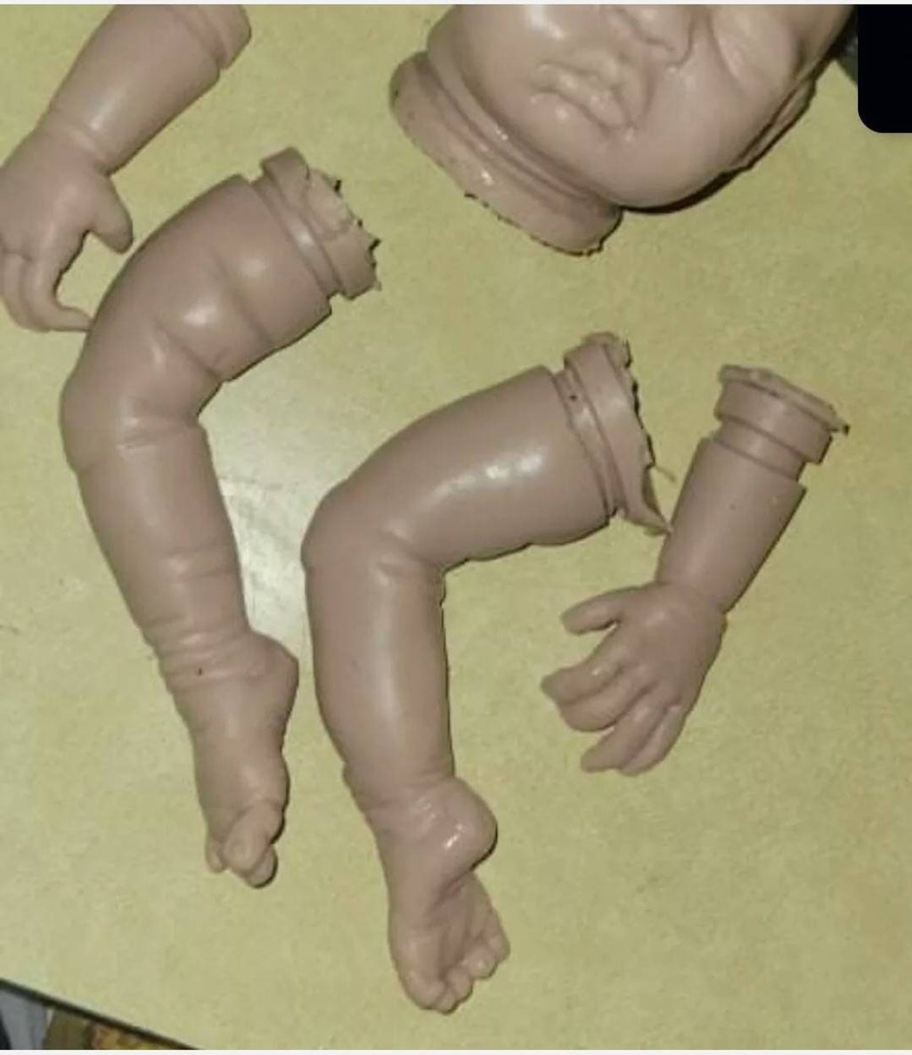 silicone art doll HEAD limbs or full body