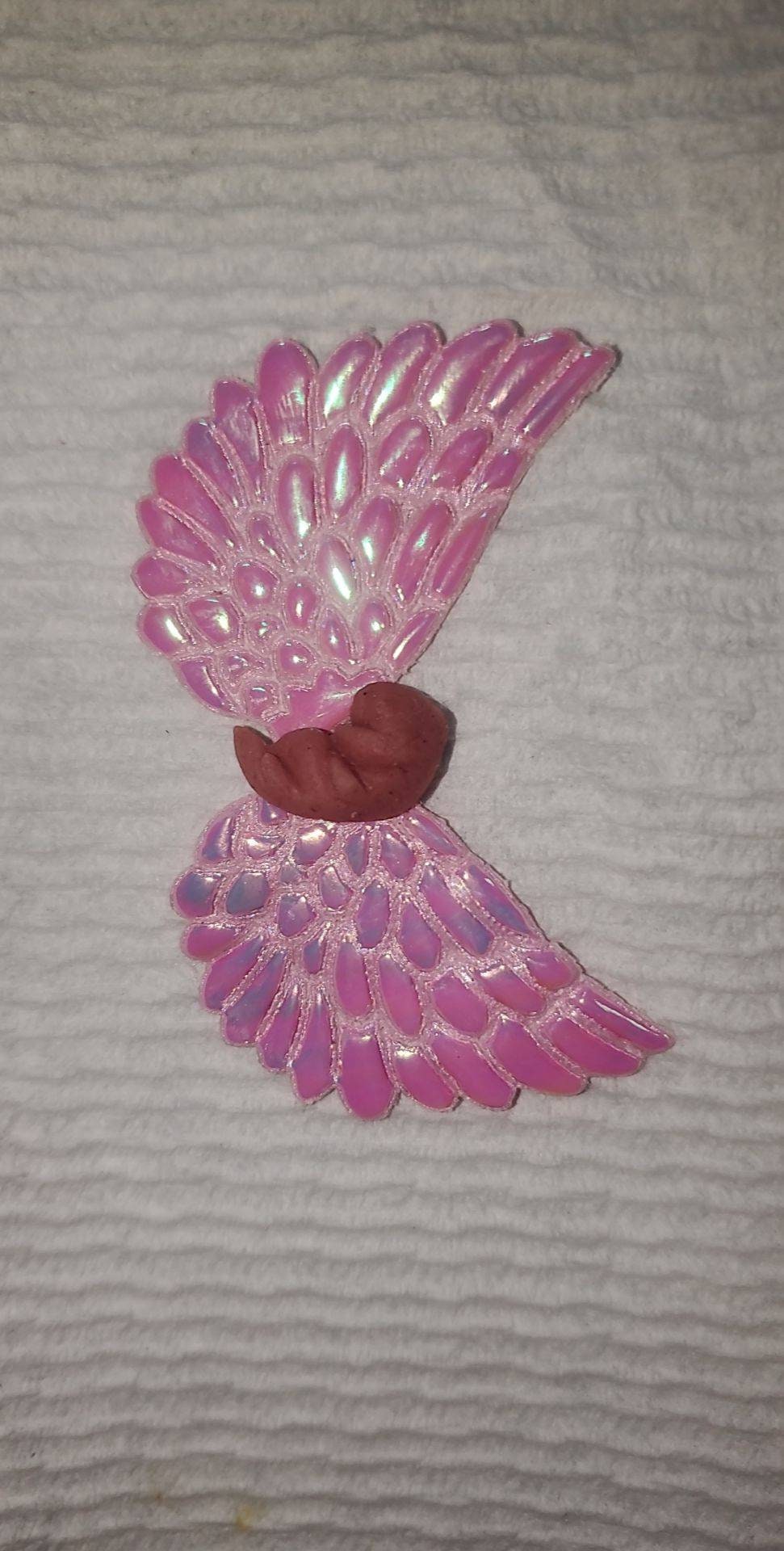 Remembrance Keepsake-handcrafted memorial art peice, custom silicone or resin memory keepsake made to honor loved one