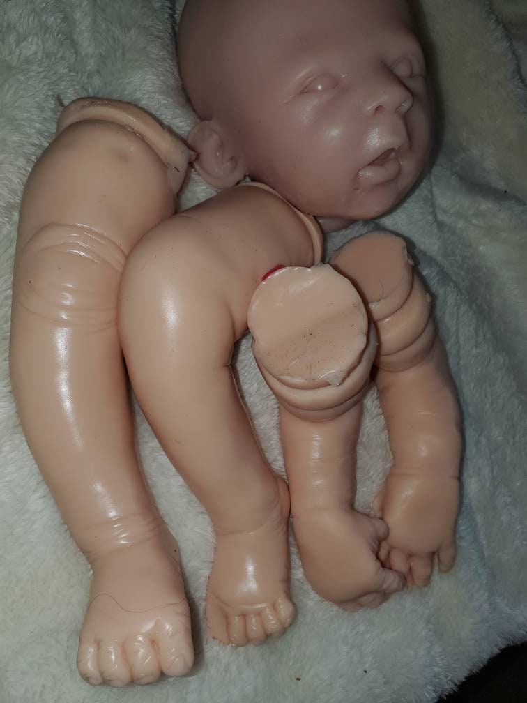 silicone art doll HEAD limbs or full body