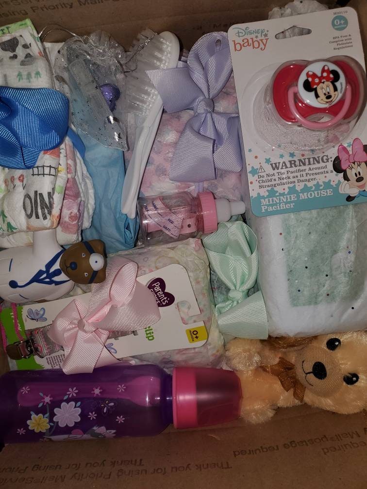 Doll baby surprise BABY box opening 27 items for Reborn silicone baby