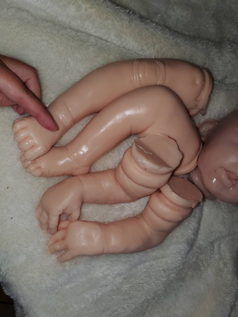 silicone art doll HEAD limbs or full body