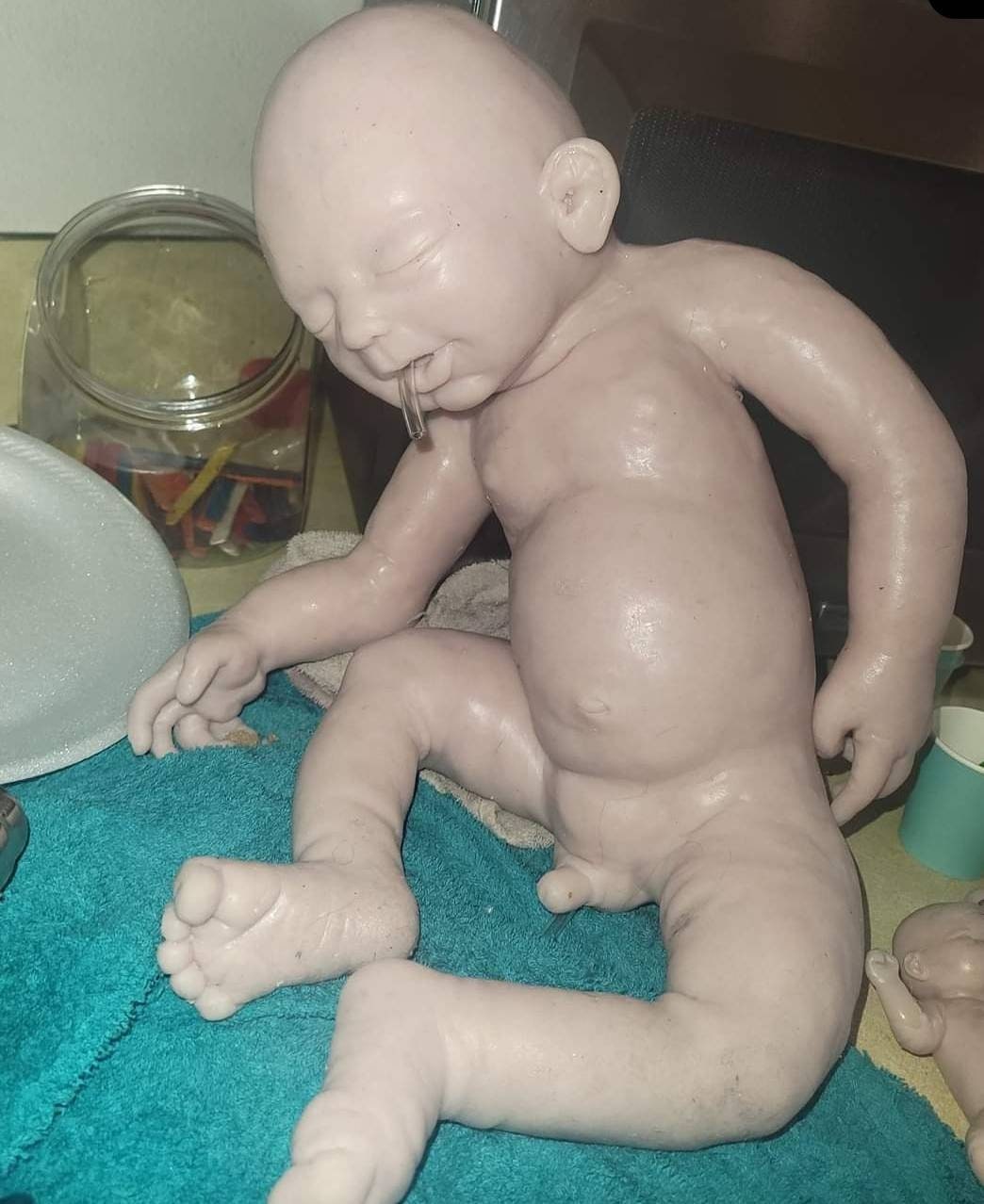 Full Body silicone baby toddler 24" 6 month old miles