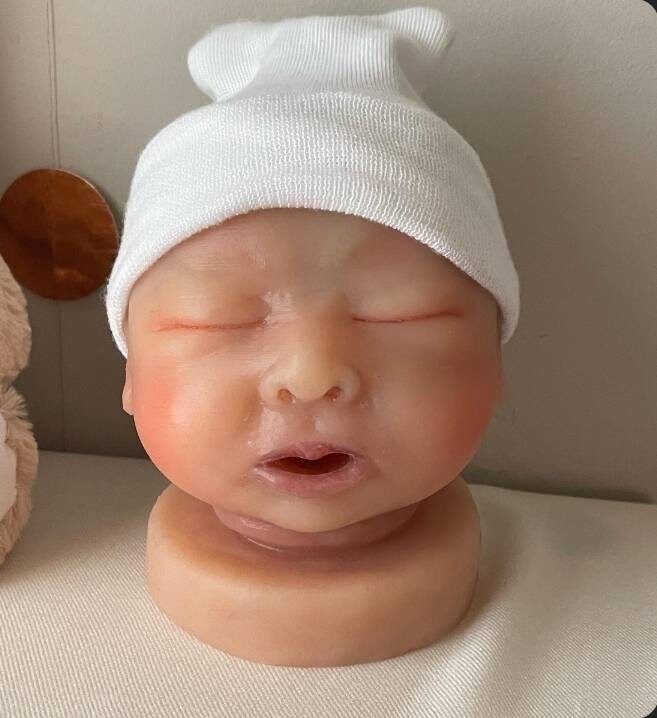 silicone art doll HEAD limbs or full body