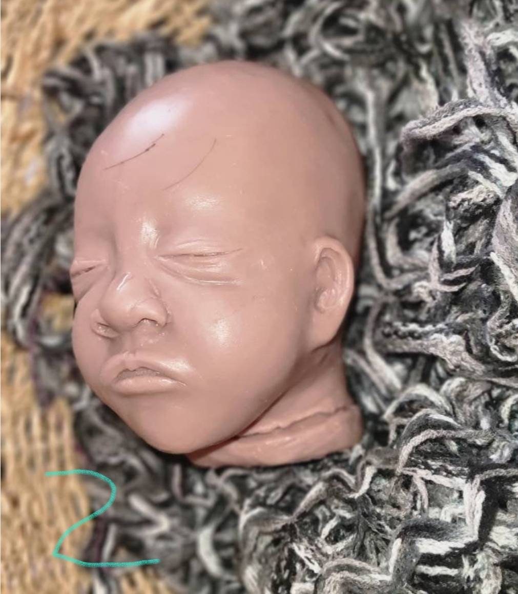 silicone art doll HEAD limbs or full body
