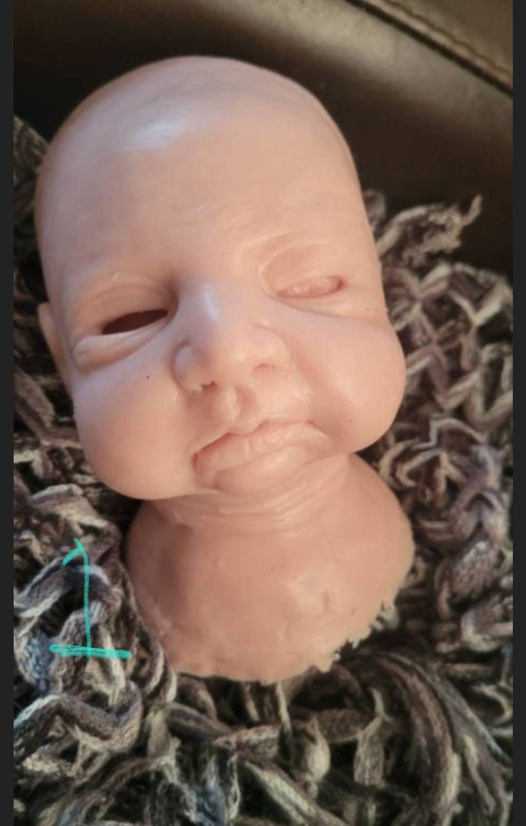 silicone art doll HEAD limbs or full body