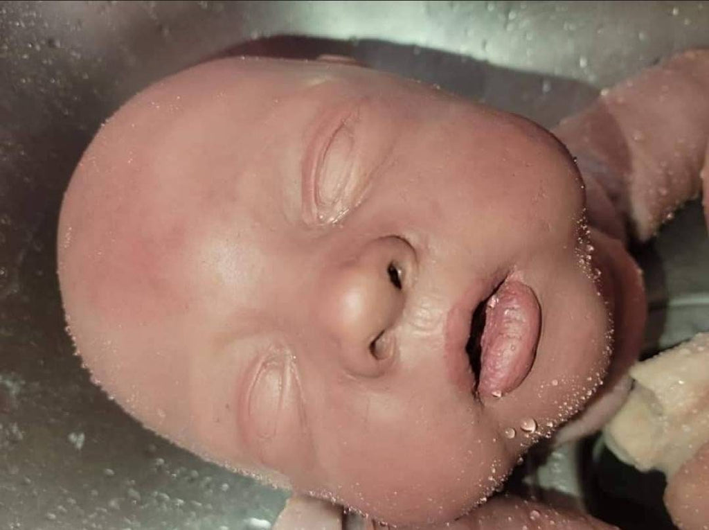 5 silicone baby heads newborn