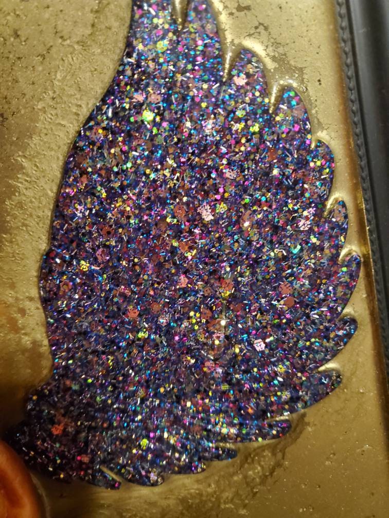 Remembrance Keepsake-handcrafted memorial art peice, custom silicone or resin memory keepsake made to honor loved one