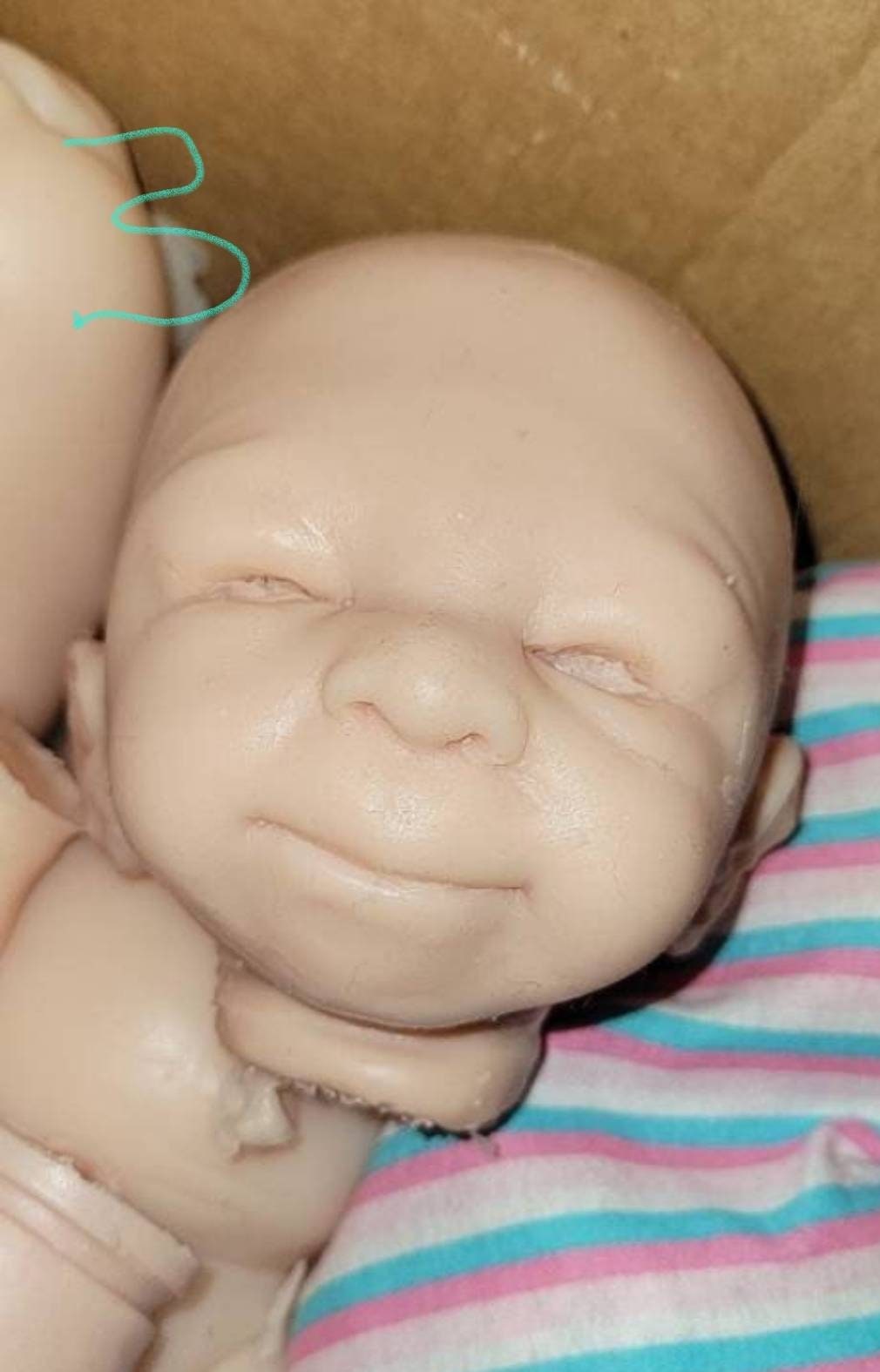 silicone art doll HEAD limbs or full body
